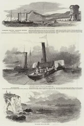 Submarine Electric Telegraph between Dover and Calais
